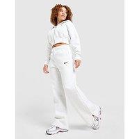 Nike Phoenix Fleece Wide Leg Joggers - Grey - Womens