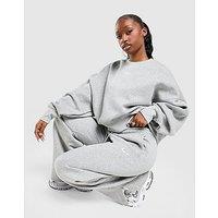 Nike Phoenix Fleece Wide Leg Joggers - Grey - Womens