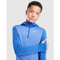 Nike 1/2 Zip Hoodie Junior - Blue
