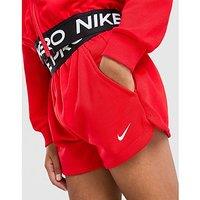 Nike Girls' Dri-FIT Fleece Shorts Junior - Red