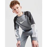 Nike Polyknit Crew Tracksuit Junior - Grey