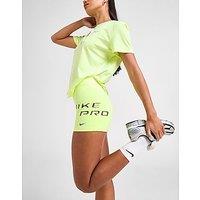 Nike Training Pro 365 3" Shorts - Yellow - Womens