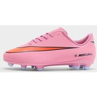 Nike Mercurial Vapor 15 Club FG Junior - Pink - Womens