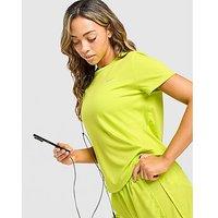 Nike Running Tempo Dri-FIT Short Sleeve Top - Green - Womens