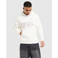 Jordan Paris Saint Germain Black Cat Fleece Hoodie - White - Mens