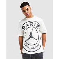 Jordan Paris Saint Germain Black Cat T-Shirt - White - Mens
