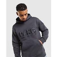 Jordan Paris Saint Germain Black Cat Fleece Hoodie - Grey - Mens