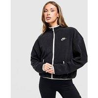 Nike Club Polar Full Zip Track Top - Black - Womens