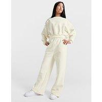 Nike Girls' Club Wide Leg Joggers Junior - Brown