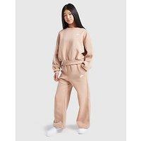 Nike Girls' Club Wide Leg Joggers Junior - Brown