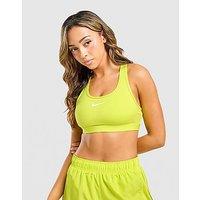 Nike Training Swoosh Medium Support Sports Bra - Green - Womens