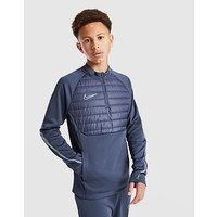 Nike Academy Winter Warrior 1/4 Zip Top - Blue