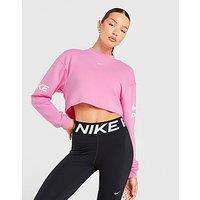 Nike Training Pro Crew Sweatshirt - Pink - Womens