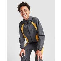 Nike Tech Woven Full Zip Colour Block Jacket Junior - Grey