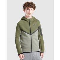 Nike Tech Fleece Full Zip Hoodie Junior - Green