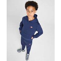 Nike Fleece Dual Hoodie Junior - Blue