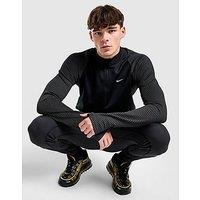Nike Reflective Running 1/4 Zip Top - Black - Mens