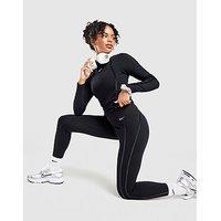 Nike Training One Velvet Binding Leggings - Black - Womens