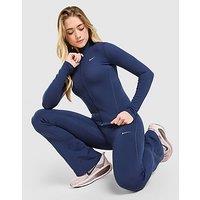 Nike Training One Full Zip Top - Blue - Womens