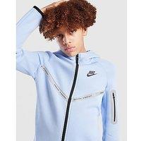 Nike Tech Fleece Full Zip Hoodie Junior - Blue