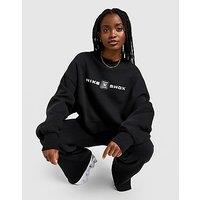 Nike Phoenix Shox Crew Sweatshirt - Black - Womens