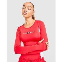 Nike Shox Long Sleeve T-Shirt - Red - Womens