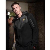 Nike Tech Mix Full Zip Hoodie - Black - Mens