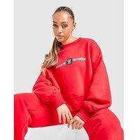 Nike Phoenix Shox Crew Sweatshirt - Red - Womens