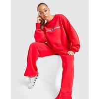 Nike Phoenix Shox Wide Leg Joggers - Red - Womens
