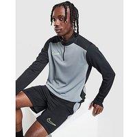 Nike Academy 1/4 Zip Top - Grey - Mens