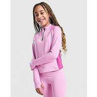 Nike Girls' Pro Dri-FIT 1/2 Zip Top Junior - Pink
