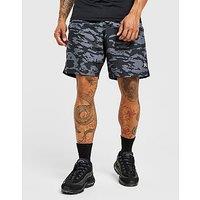Under Armour Woven Camo Shorts - Black - Mens