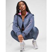 Under Armour Doubble Wordmark Cropped Hoodie - Grey - Womens
