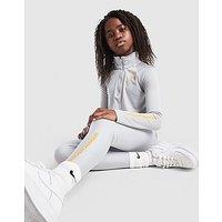 Under Armour Girls' Long Sleeve Wordmark Top Junior - Grey - Kids