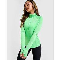Under Armour Tech Tiger 1/4 Zip Top - Green - Womens