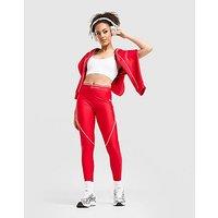 Under Armour Waistband Piping Leggings - Red - Womens