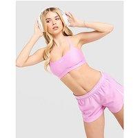 Under Armour Strappy Mesh Sports Bra - Pink - Womens