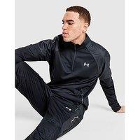 Under Armour Brawl 1/4 Zip Sweatshirt - Black - Mens