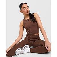 Under Armour Cotton Seamless Tank Top - Brown - Womens