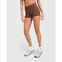 Under Armour Cotton Seamless Shorts - Brown - Womens