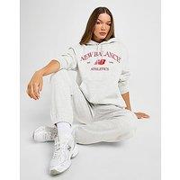 New Balance Athletics Overhead Hoodie - Grey - Womens