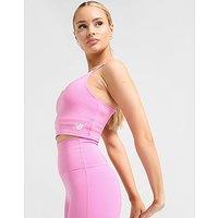 New Balance Essential Logo Sports Bra - Pink - Womens