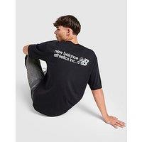 New Balance Back Logo T-Shirt - Black - Mens
