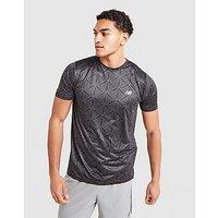 New Balance Essential All Over Print T-Shirt - Black - Mens