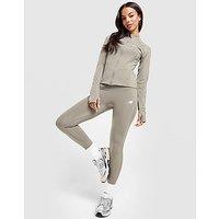 New Balance Logo Leggings - Brown - Womens