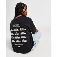 New Balance 9060 Footwear Boyfriend T-Shirt - Black - Womens