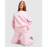 New Balance Pipe Wide Leg Joggers - Pink - Womens
