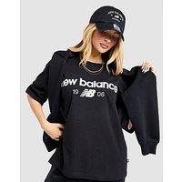 New Balance 1906 Boyfriend T-Shirt - Black - Womens