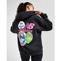 New Balance Sticker Overhead Hoodie - Black - Womens