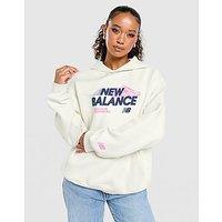 New Balance Run Footwear Hoodie - White - Womens